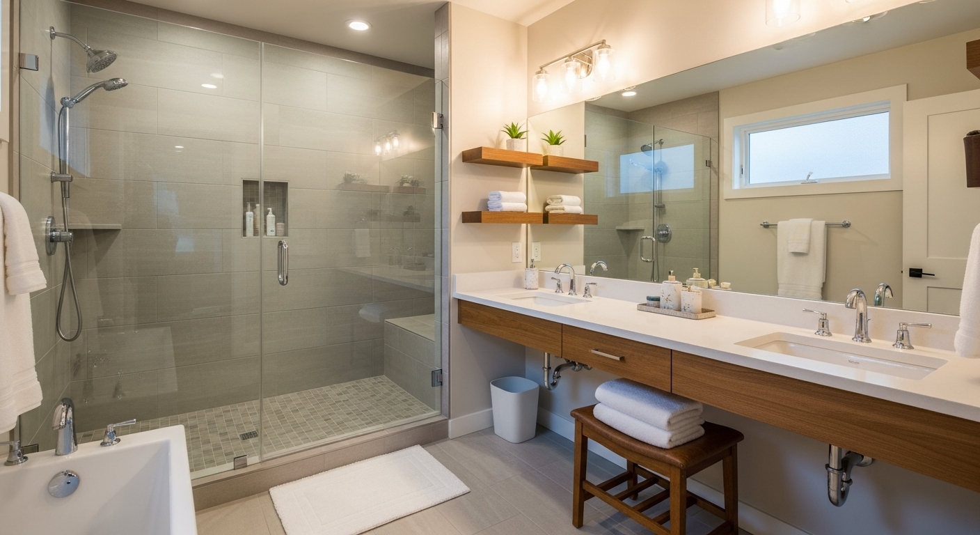 Middle image for Bellevue Bathroom Remodel: Cost vs. Value