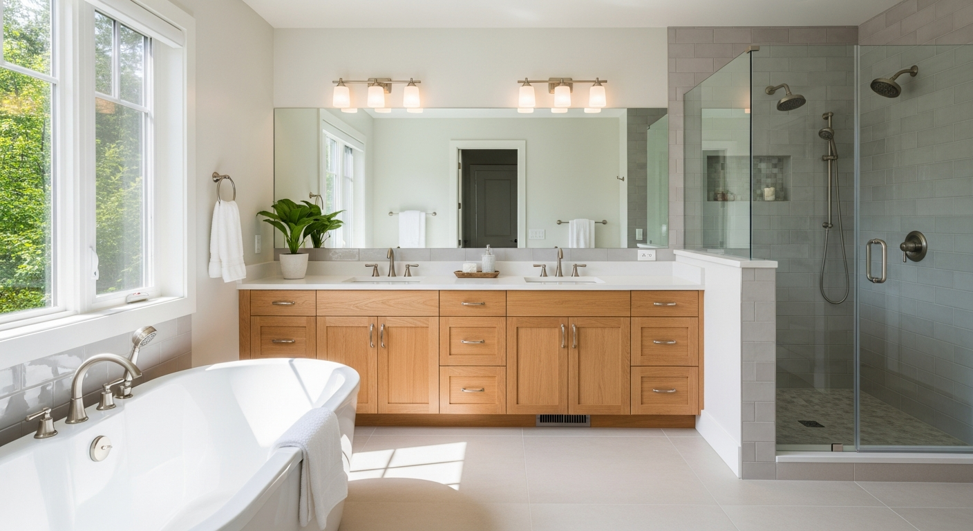Middle image for Transform Your Space with Custom Bathroom Remodeling in Redmond