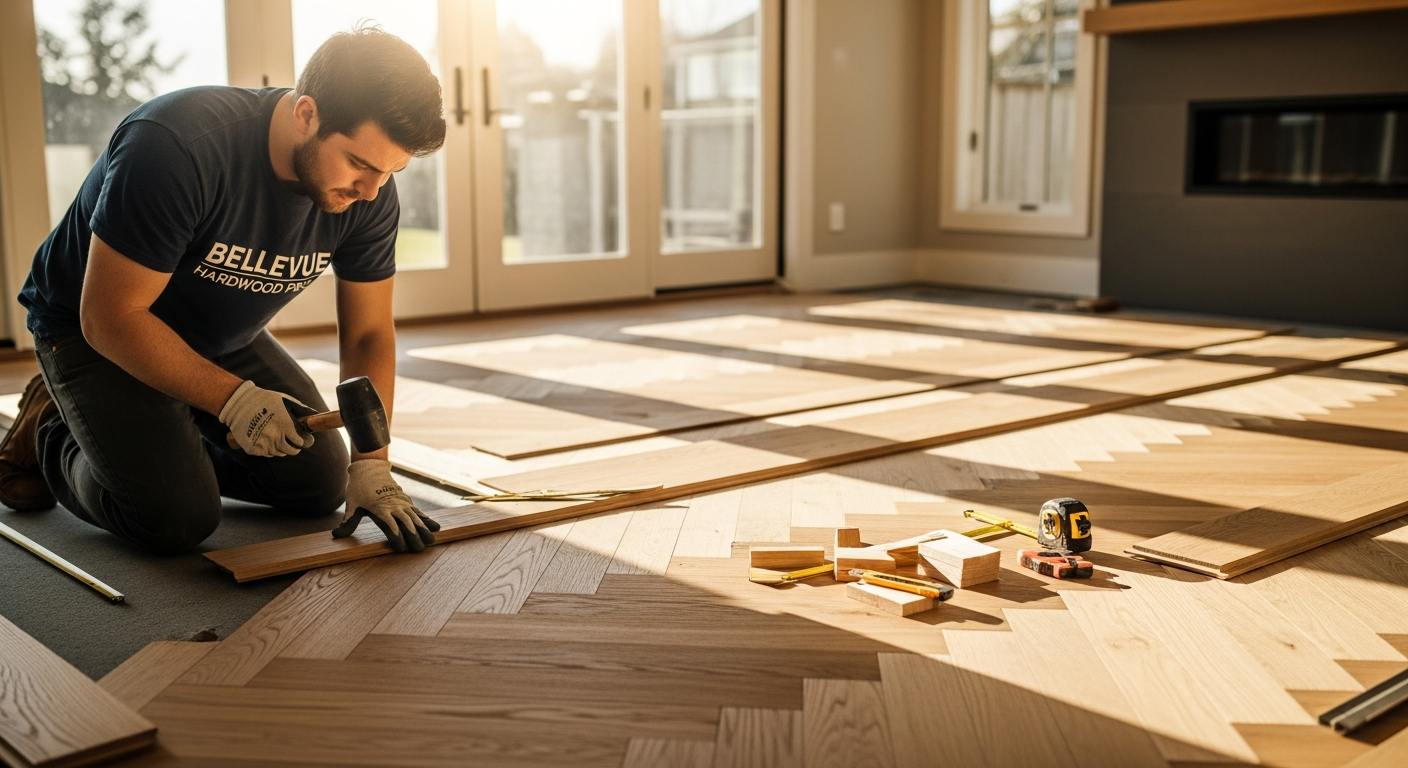 Middle image for How to Choose the Right Hardwood Flooring Installation in Bellevue