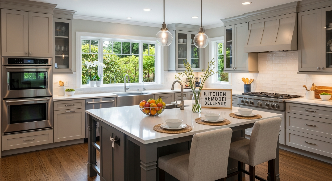 Middle image for Sustainable Kitchen Remodel Bellevue: Eco-Friendly Options