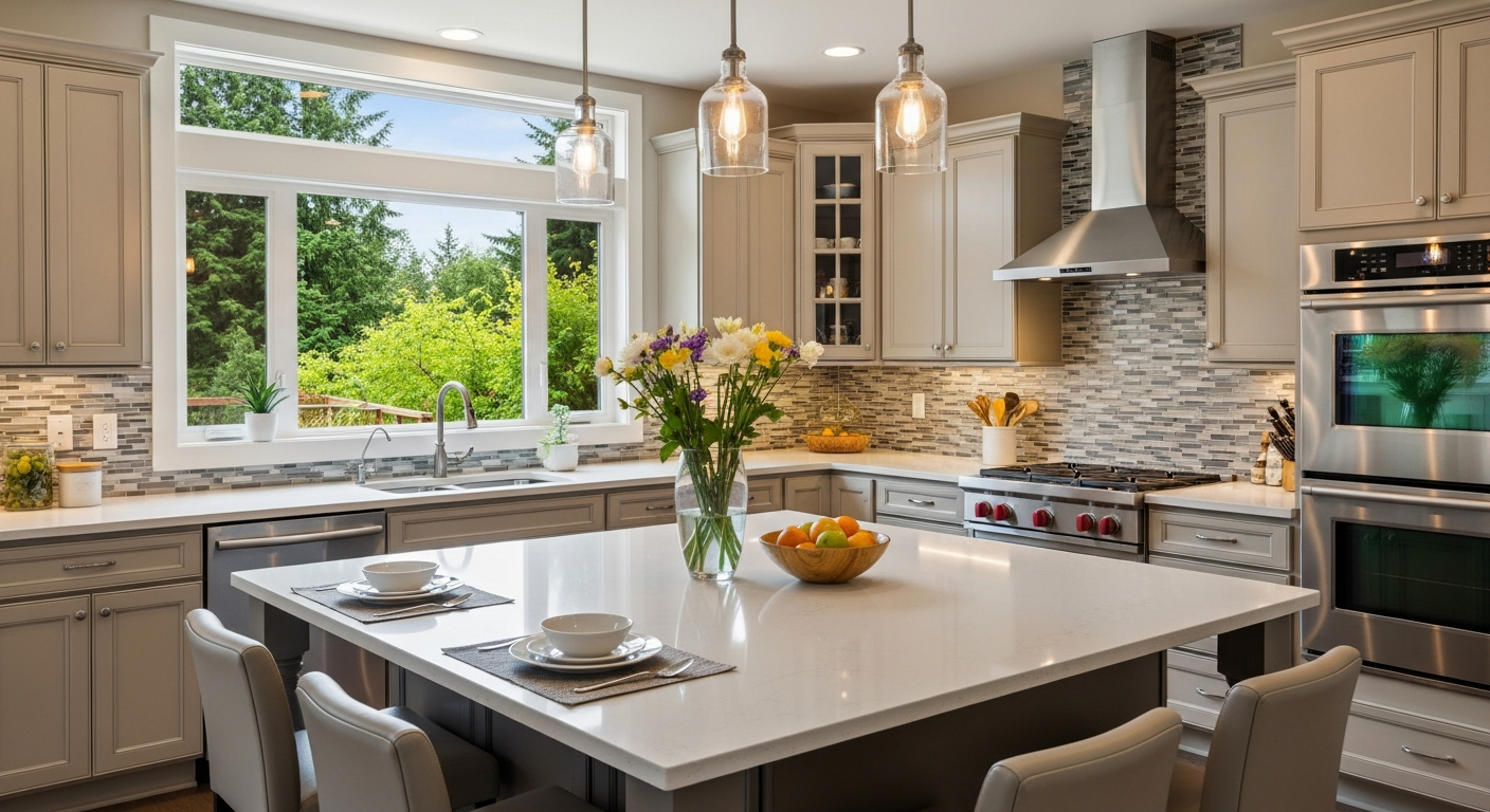 Middle image for Top 5 Kitchen Remodel Bellevue Trends for Modern Homes