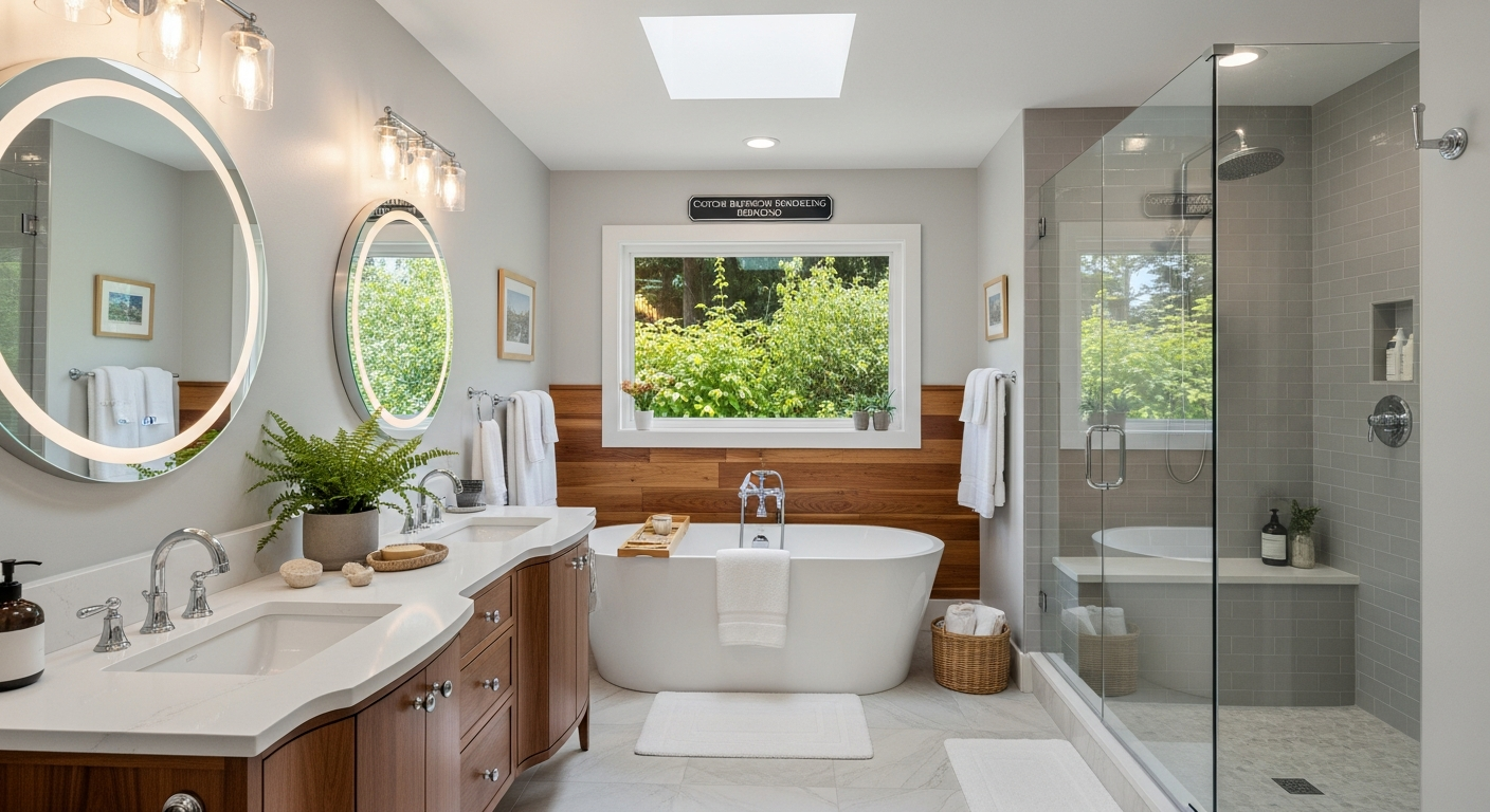 Middle image for The Benefits of Professional Custom Bathroom Remodeling in Redmond