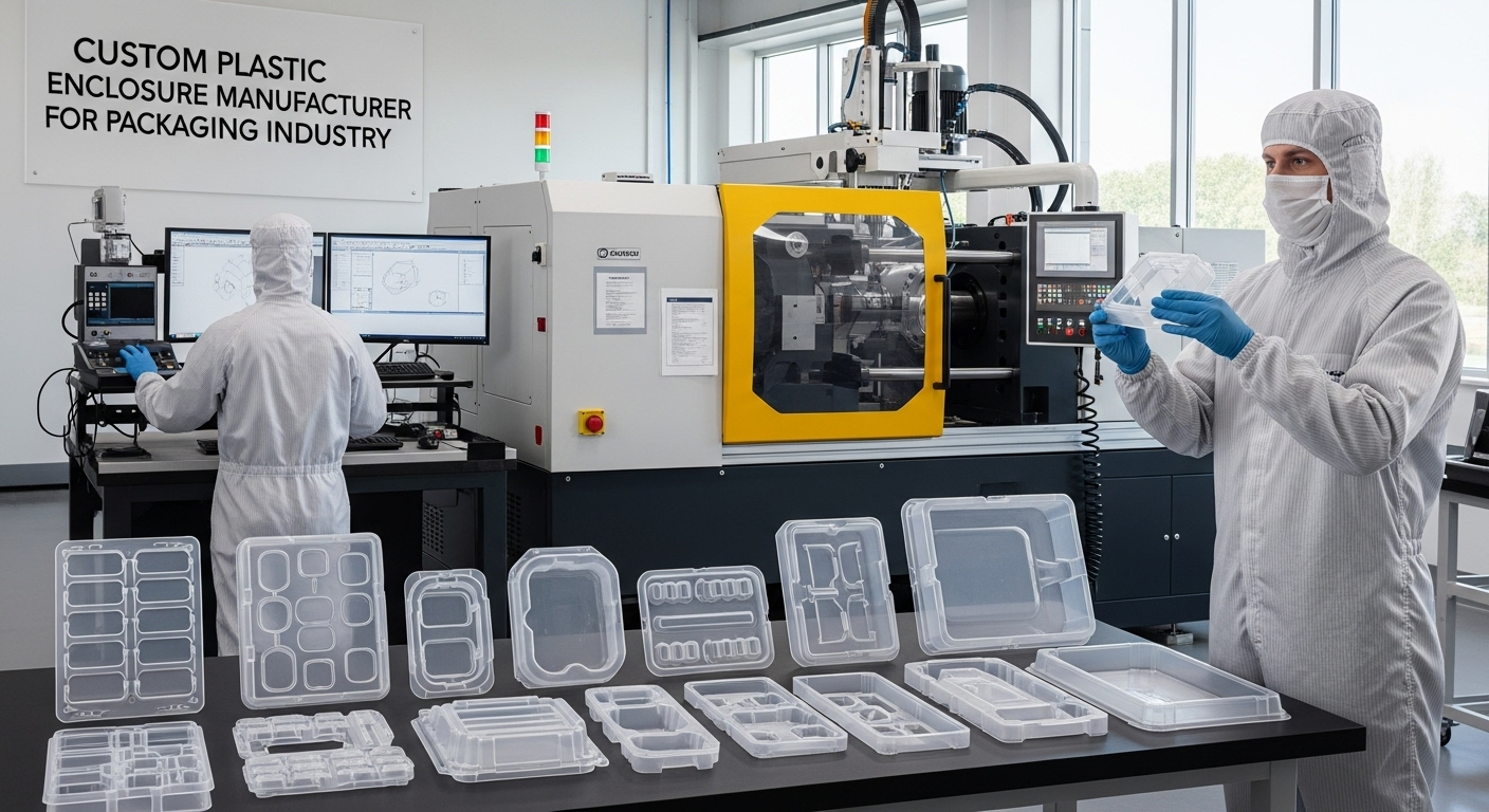 Benefits of Custom Plastic Enclosures in Packaging
