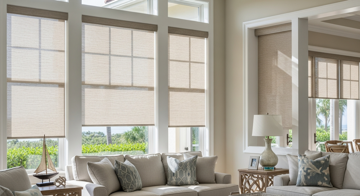 Upgrade Your Home with Custom Roller Shades in Naples