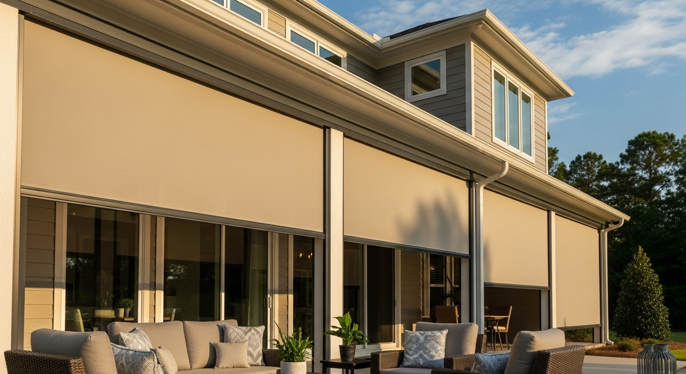 Maximizing Energy Efficiency with Patio Shades in Hubert NC